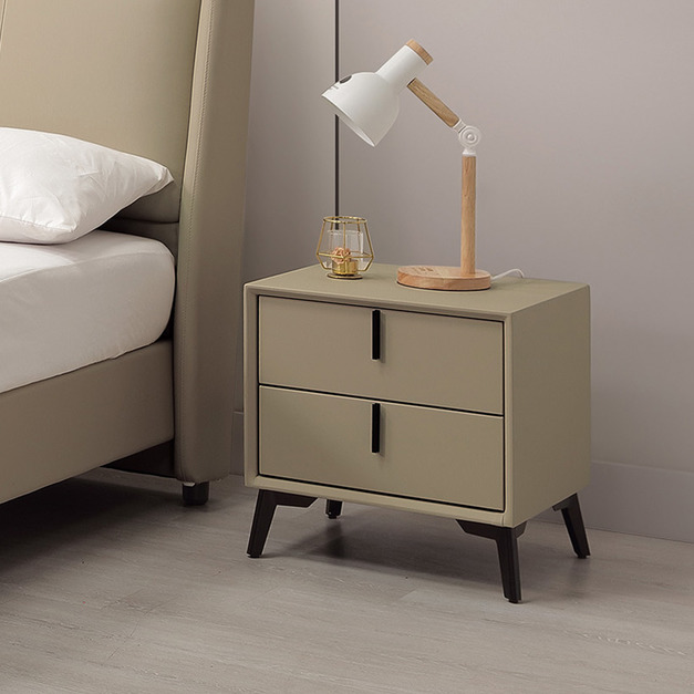 乳膠皮革床頭櫃│Q646A11-03