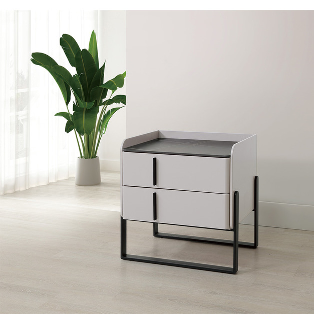 岩板床頭櫃│Q646A26-12