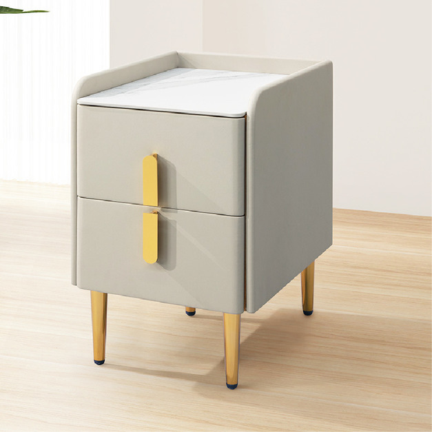 皮革床頭櫃│Q646A31-02