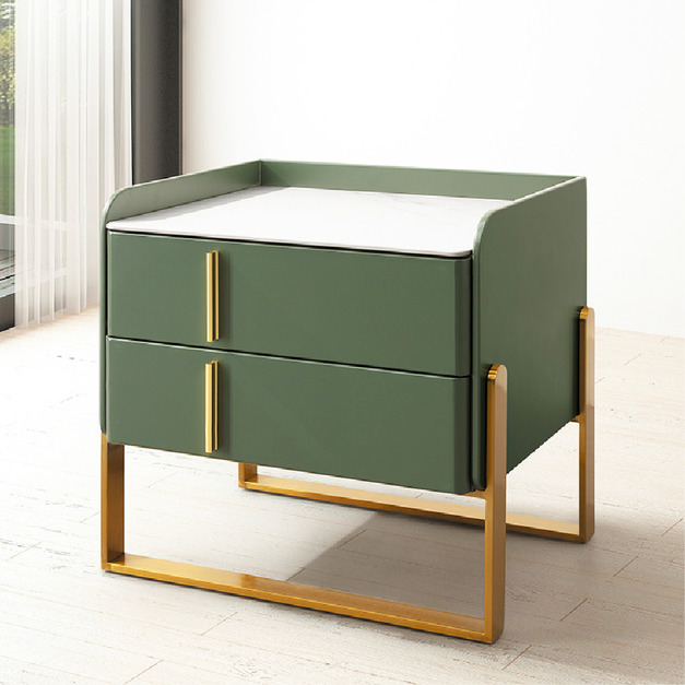 岩板床頭櫃│Q646A31-03