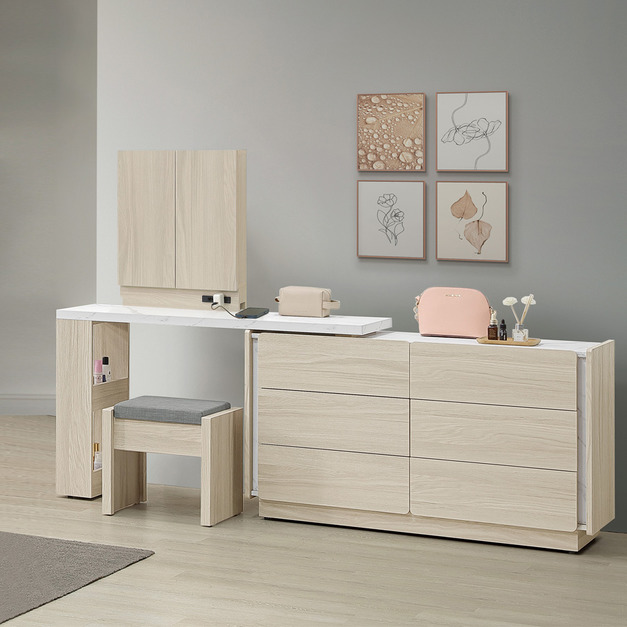 4.5尺功能伸縮鏡台│Q646A42-04