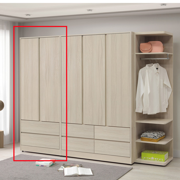 3X7尺衣櫥│Q646A48-03