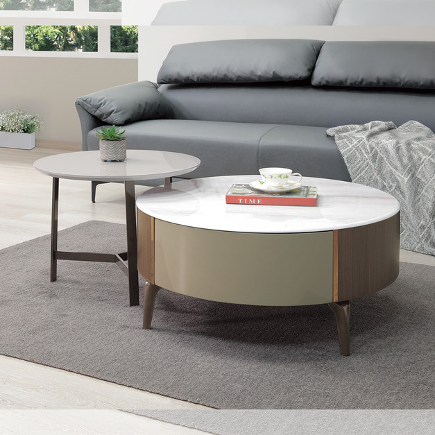 石面茶几組│Q646A237-03