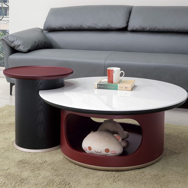 石面收納茶几組│Q646258-01