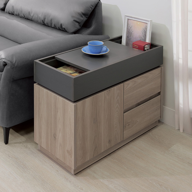 2.7尺滑面功能櫃│Q646A314-01