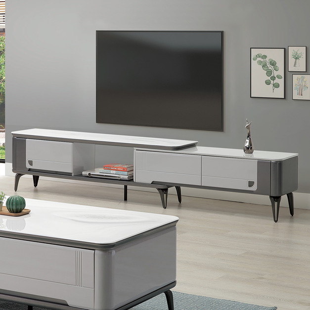 6.2尺石面伸縮長櫃│Q646A346-02