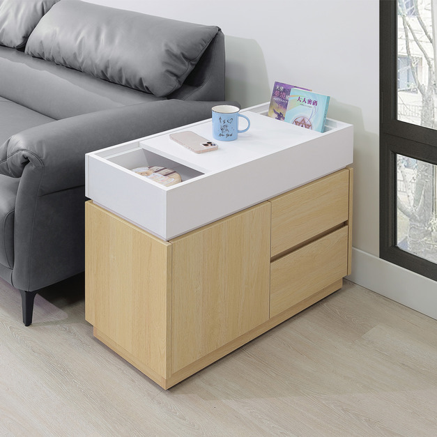 2.7尺滑面功能櫃│Q646A314-02