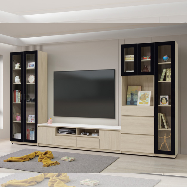 11.4尺系統式組合電視牆│Q646A359-01