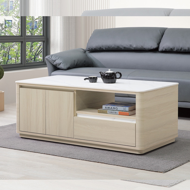 4尺岩板茶几│Q646A293-01