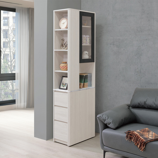 2尺角落隔間櫃│Q646A384-03