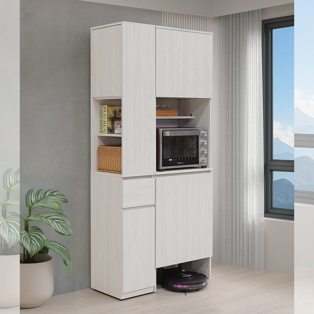 3尺掃地機收納櫃│Q646A390-01