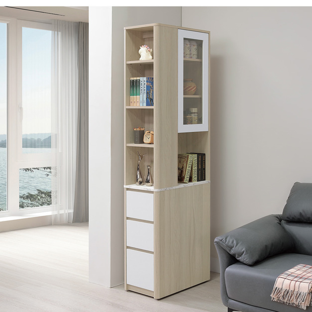 2尺角落隔間櫃│Q646A383-04