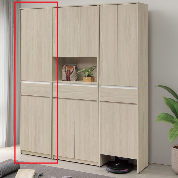 2×8尺四門收納高鞋櫃│Q646A393-02