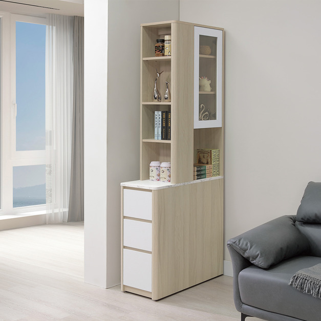 2.7尺單門角落隔間櫃│Q646A383-02