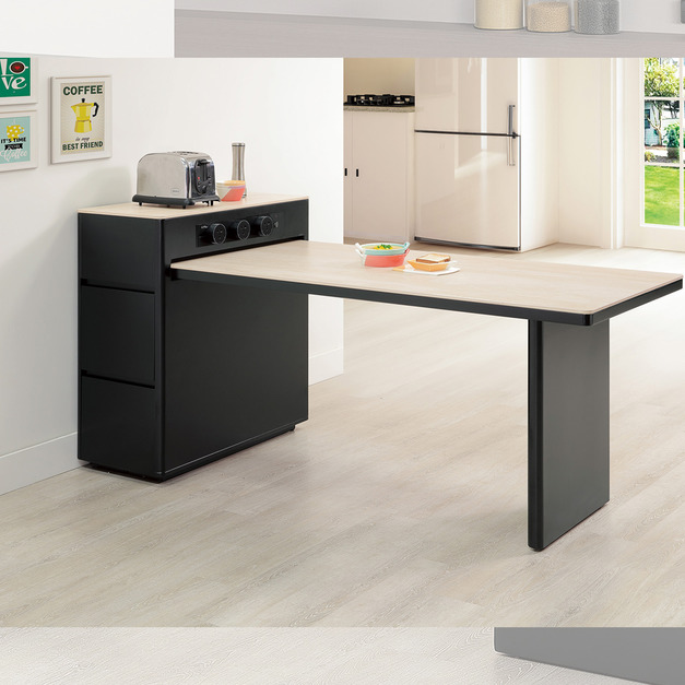 5.3尺岩板伸縮島台桌│Q646A410-02