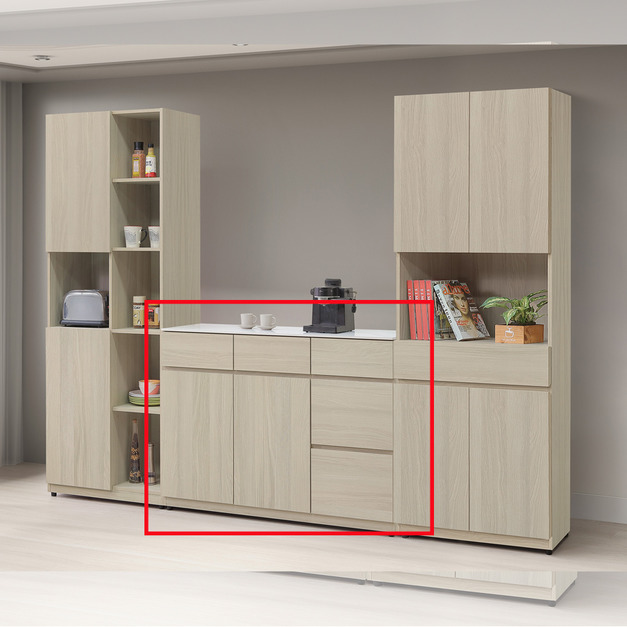 4尺岩板收納櫃下座│Q646A440-02