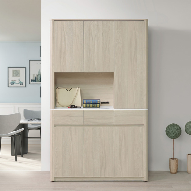 4尺岩板收納鞋櫃組│Q646A395-03