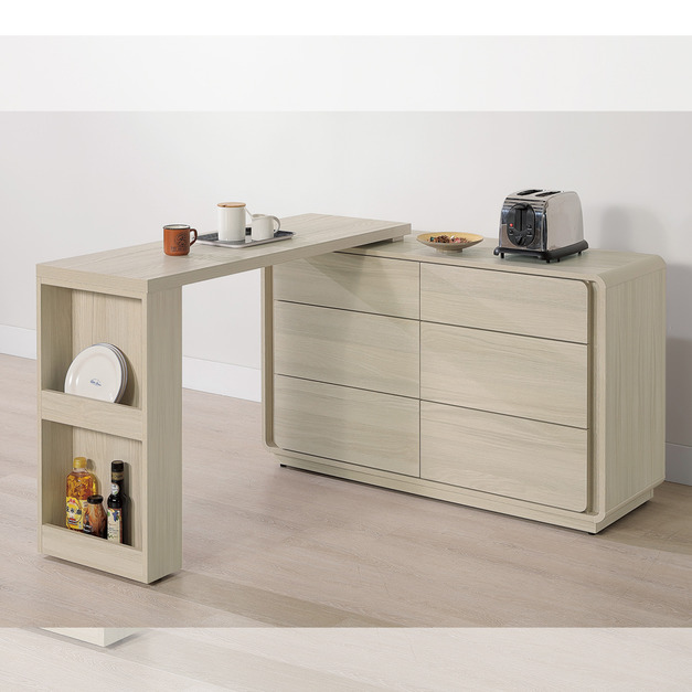 4尺功能櫃桌組│Q646A422-03