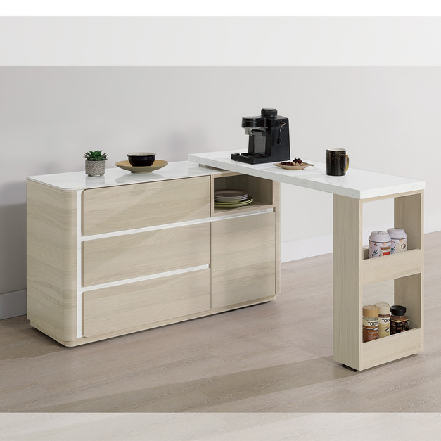 4尺功能櫃桌組│Q646A422-01