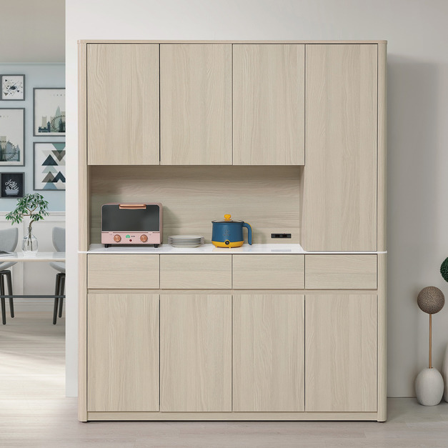 5.3尺岩板收納櫃組│Q646A442-01