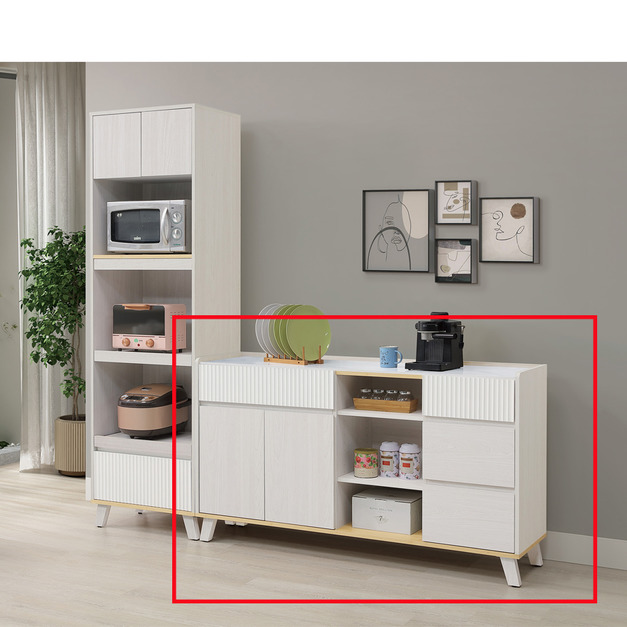 5尺岩板收納櫃│Q646A435-02