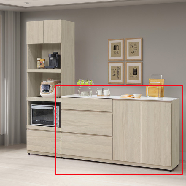 5.3尺岩板收納櫃下座│Q646A440-05