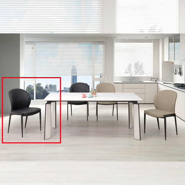 餐椅(黑)│Q646A479-02