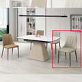 淺米灰餐椅│Q646A482-03