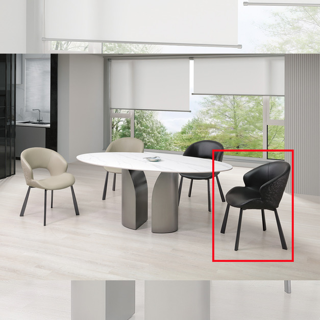 餐椅(黑)│Q646A464-06