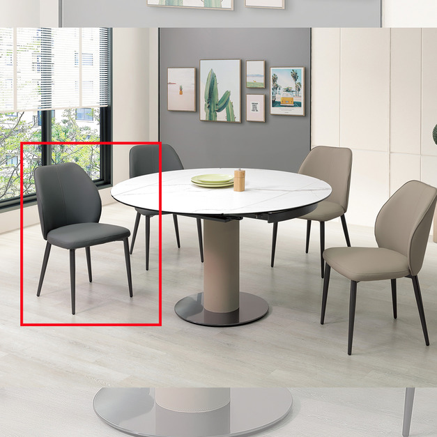 餐椅(深灰)│Q646A480-05