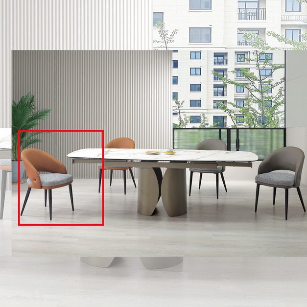 餐椅(橙)│Q646A466-02