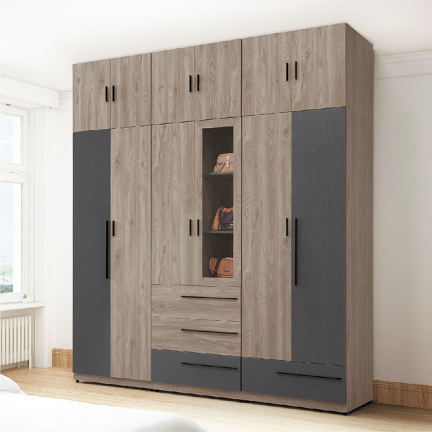 7.5尺組合高衣櫥│Q646A128-01