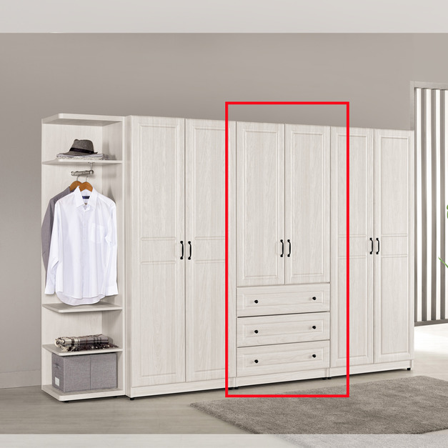 2.7尺衣櫥(三抽)│Q6442005-8