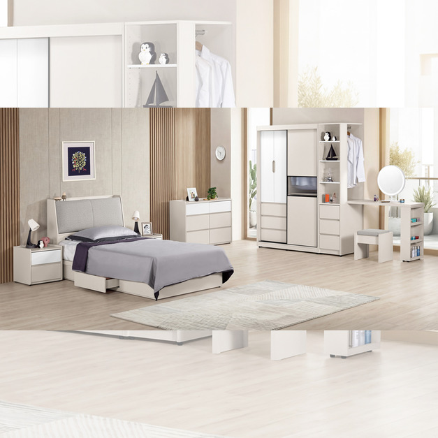 3.5尺被櫥式單人床組│Q6442011