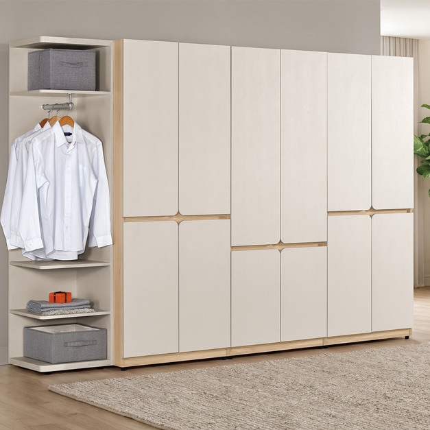 9尺組合衣櫥(全組)│Q6442039-1