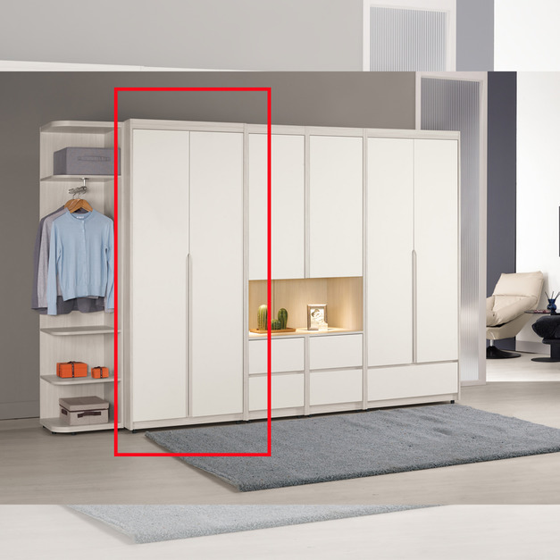 2.7尺衣櫥(雙吊)│Q6442035-2