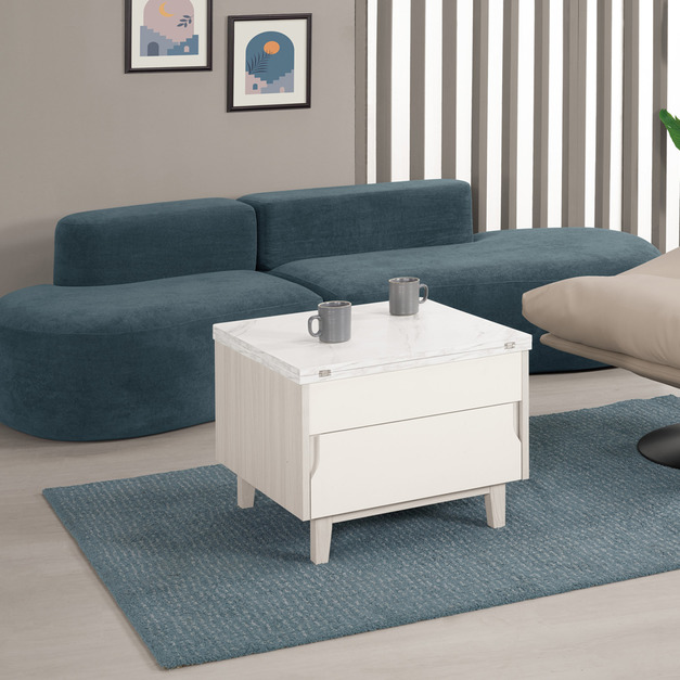 2尺仿石面多功能茶几│Q6442398-1