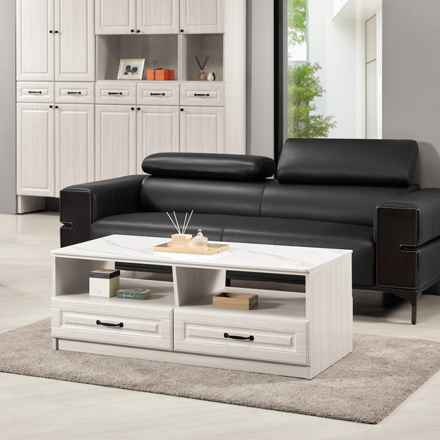 4尺岩板四抽大茶几│Q6442424-1