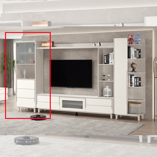 2尺三抽展示櫃│Q6442452-2