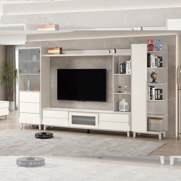 10.6尺組合電視櫃全組│Q6442449-1