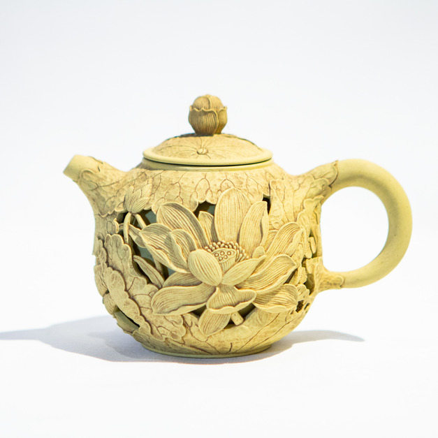 鏤空雕茶壺｜李奇宏