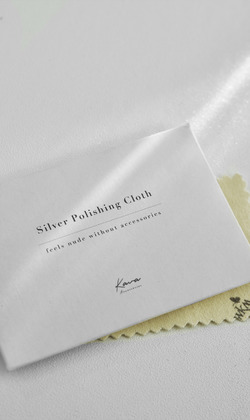 Kava 銀飾專用拭銀布