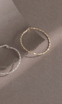 一念之間。925純銀手鍊