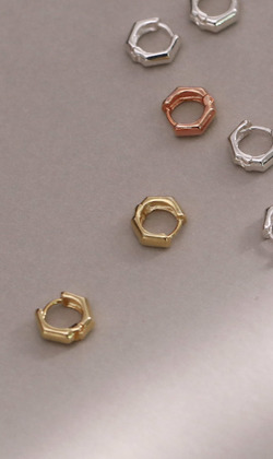 熙春。925純銀耳環