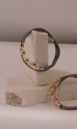 輕哼童年。手工彈性髮束 (單入)