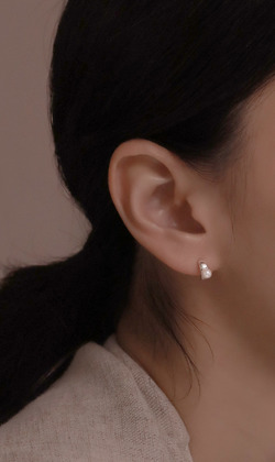 值得。925純銀耳環