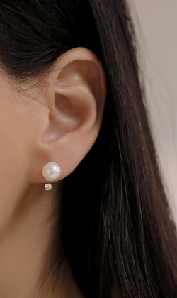 有你的幸福。925純銀耳環