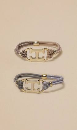 盛夏氣息。手工彈性髮束 (單入)