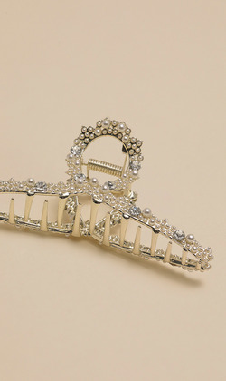 雪白羽翼。造型鯊魚夾 (單入)