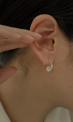 品牌經典款 | 冬季夜空。925純銀耳環